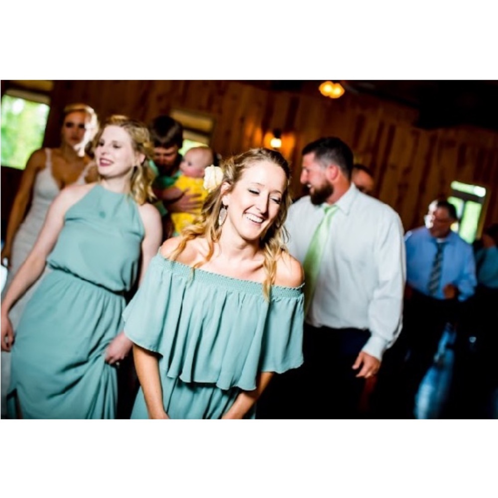 Show Me Your Mumu- Hacienda Maxi Dress in Silver Sage Crisp